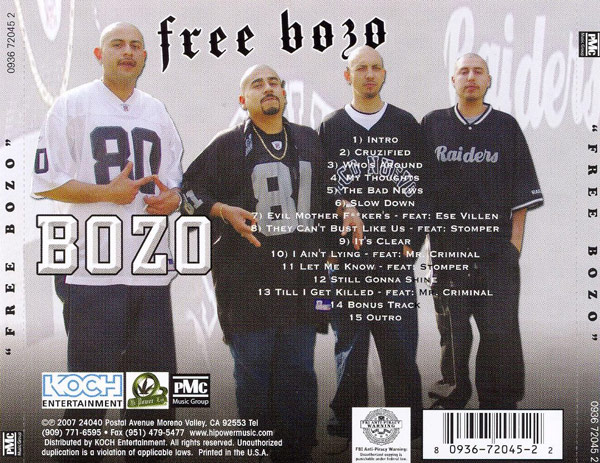 Bozo - Free Bozo Chicano Rap
